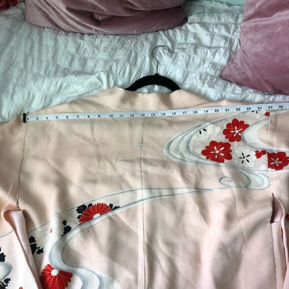 Vintage Kimono Robe Coverup Wrap - Picture 5 of 6